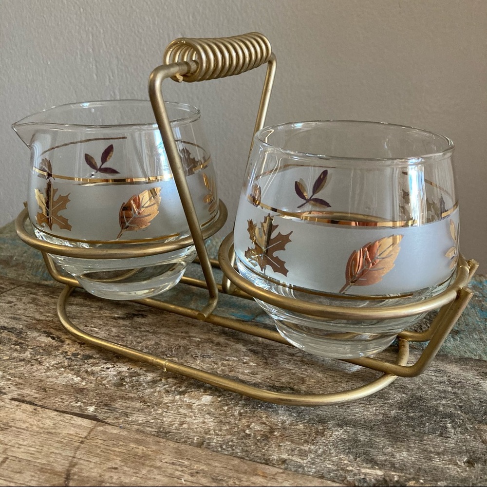 Libbey Cream & Sugar Set